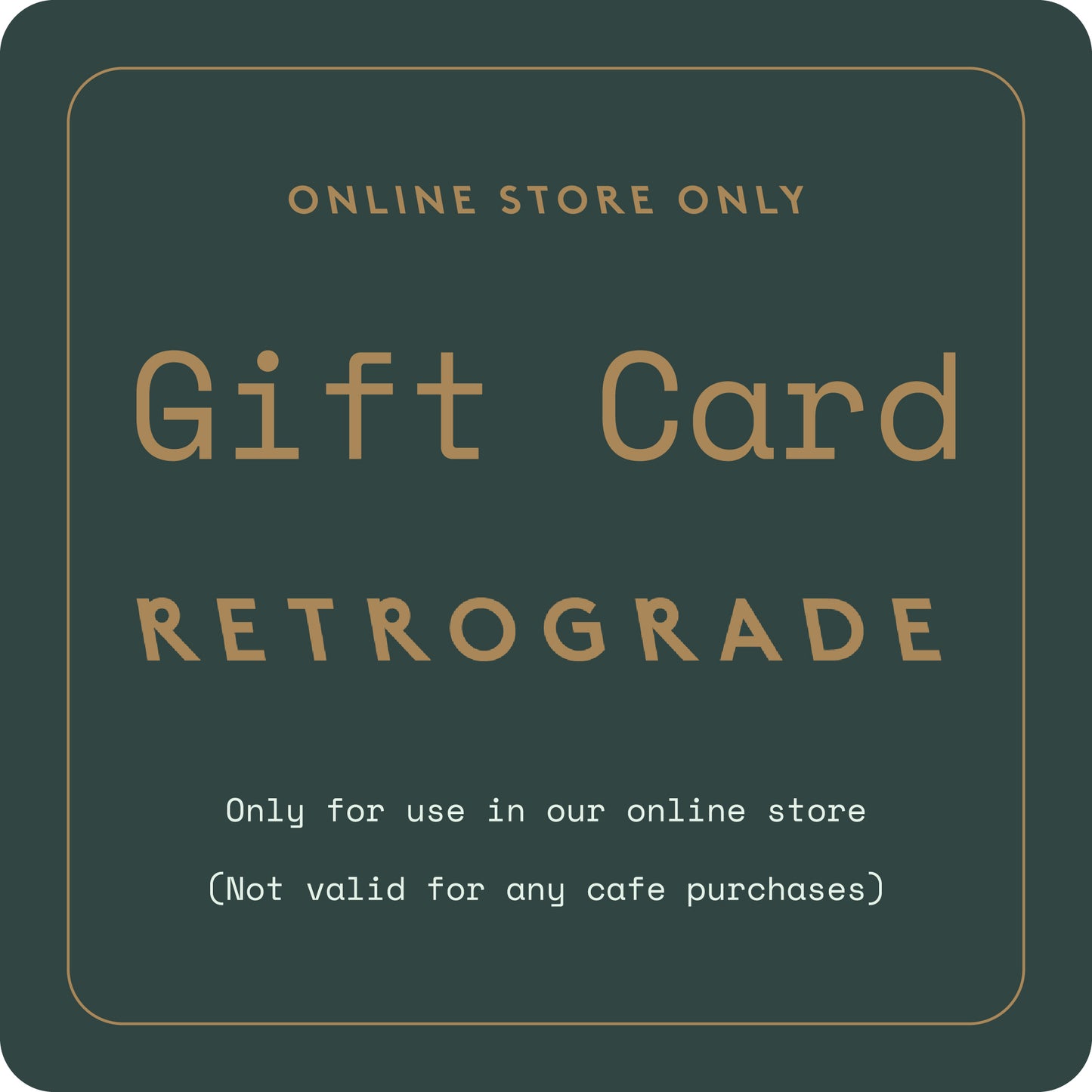 Gift Cards (Online Store)